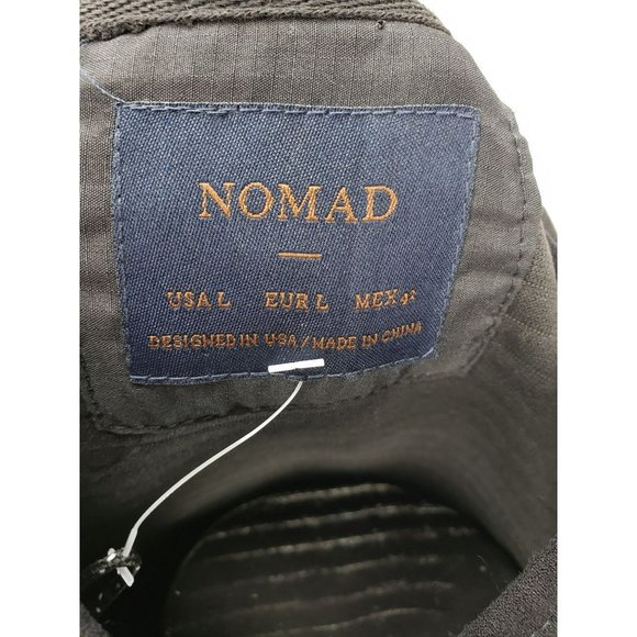 Nomad by Craft Flow Men's Black Pullover Jacket Fleece 1/4 Snap Up Sweater Large - Picture 6 of 13